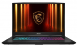 S&uuml;learvuti MSI Katana 17 HX B14WGK-036XPL, i7-14650HX, 16 GB, 512 GB, 17.3 ", Nvidia GeForce RTX 5060, must v., EN