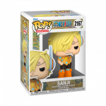 M&auml;ngukujuke Funko POP! Animation One Piece Sanji 2167, 9 cm, kollane v./oranž v.