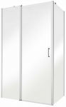 Du&scaron;ikabiin Besco Exo-C-CH, ristk&uuml;lik, aluseta, 120 cm x 80 cm x 190 cm, kroom v./karastatud