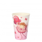 &Uuml;hekordne tass Papstar Little Dancer, 0.2 ml, 10 tk