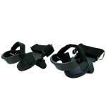 Kahjustatud pakendiga toode. Treeningseadme lisatarvik Tunturi Reha Pedal With Straps, must v.
