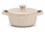Kastrul Swiss Haus Zurich Luxury SH-ZC20BE, &Oslash;20 cm, 2.5 l, beež v.