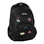 Seljakott Paso College BU26CL-2708, must v., 41 cm x 31 cm x 16 cm