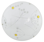 Valgusti lagi Candellux Lighting Floral 13-73259, LED, 1 x 10 W, valge v. / valge v., 30 x 30 cm