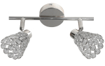 Valgusti lagi Candellux Lighting Glossy 92-97470, G9, 2 x 40 W, l&auml;bipaistev v./kroom v. / kroom v.