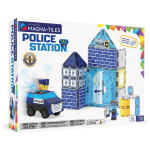 Magnetkonstruktor Magna-Tiles Police Station 252035MT, 35 tk, mitmev&auml;rviline
