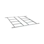 Kasvuhoone baas 4IQ 4,8 m2, 2.16 m x 1.16 m
