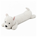 Pehme m&auml;nguasi koer Lean Toys West Highland, valge v., 90 cm