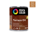 Terrassi&otilde;li Pentacolor Terrace Oil, hele pruun v., 0.9 l