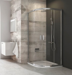 Du&scaron;ikabiin Ravak Blix BLCP4-90, pool&uuml;mar, aluseta, 90 cm x 90 cm x 190 cm