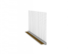 Profiil Albau, 240 cm x 0.9 cm, valge