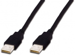 Juhe Assmann AK-300100-010-S USB 2.0 A male, USB 2.0 A male, 1 m, must