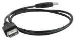 Juhe Gembird USB 2.0 A male, USB 2.0 A female, 0.75 m, must v.