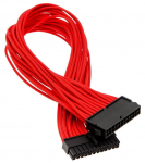 Kaabel Phanteks PH-CB24P Extension 24-pin male, 24-pin female, 0.5 m, punane