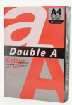 Kontoripaber Double A, A4, 80 g/m&sup2;, punane v.