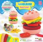 Plastiliin Gerardos Toys Hamburger, mitmev&auml;rviline