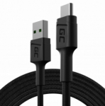 Kaabel Green Cell Power Stream USB male, USB C male, 1.2 m, must