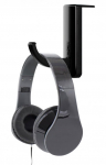 K&otilde;rvaklappide hoidja Techly Adhesive Hooks, must v., 2 tk