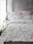 Voodipesukomplekt Mijolnir Double Quilt Jasmine 182TRK2221, valge v., 50 x 70 cm, 200 x 220 cm