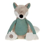 Pehme m&auml;nguasi Beppe Fox Axel, hele pruun v./roheline v., 27 cm