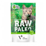 Kassi m&auml;rgtoit Raw Paleo Vet Expert Game, veiseliha/metssealiha, 0.1 kg