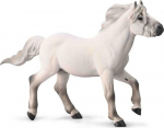 M&auml;ngukujuke Collecta Yakutian Stallion 490699, 15.7 cm, valge v./hall v.