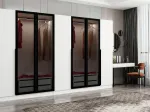 Riidekapp Kalune Design Kale Plus 7815, hall v., 52 cm x 315 cm x 210 cm
