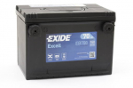 Aku Exide Excell EB708, 12 V, 70 Ah, 740 A