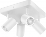 Nutivalgustus kohtvalgusti WiZ Imageo 4 Square, GU10, 2200 - 6500 &deg;K, 4 x 5 W