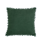 Dekoratiivne padi Domoletti Ponpon, roheline v., 45 cm x 45 cm