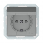 Pistikupesa Vilma QR1000 RP16-003-22, maandusega, IP44, matt hall v.