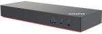 Dokkimisjaam ja pordi replikaator Lenovo ThinkPad Thunderbolt 3 40ANY230DK, must v./punane v.