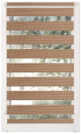 Ruloo Basic, pruunikas v., 65 cm x 150 cm