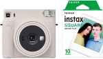 Fujifilm Instax Square SQ1 kiirkaamera fotopaberiga, valge