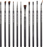 Meigipintslite komplekt Jessup Professional Eyeliner Brush T324, 11 tk, mitmev&auml;rviline