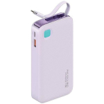 Akupank Usams XY Series US-CD224, 10000 mAh, 20 W, violetne v.
