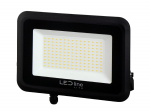 Rippuv t&auml;navavalgusti LEDline Photon 203563, 100W, LED, IP65, must, 26.3 cm x 24.3 cm