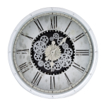 Kellaaeg 86, valge v., 72 cm x 72 cm