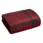 Pleed K188-01, must v./punane v., 150 cm x 200 cm