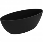 Vann, teisaldatav Mexen Prato, 170 cm x 70 cm x 56 cm, ovaalne, must
