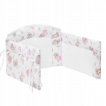 Kaitsepiire Slim Sleeping Bear, pruun/valge/roosa, 70 cm x 30 cm