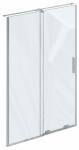 Du&scaron;ikabiin Ravak RODP2, 140 cm x 195 cm, l&auml;bipaistev/kroom