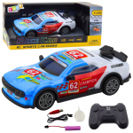 Rc auto Lean Toys Sports Car Series Race, sinine