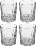 Viskiklaaside komplekt Secret de Gourmet Charles, klaas, 0.24 l, 4 tk