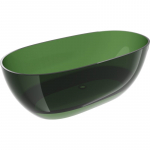 Vann, teisaldatav Mexen Pure, 170 cm x 80 cm x 58 cm, ovaalne, forest transparent v.