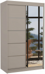Riidekapp ADRK Nicea, ka&scaron;miir v., 58 cm x 120 cm x 200 cm, peegliga