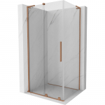 Du&scaron;ikabiin Mexen Velar L 871-110-075-03-65, ristk&uuml;lik, aluseta, 110 cm x 75 cm x 200 cm, vask v./l&auml;bipaistev