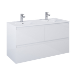 Valamualune vannitoa kapp Elita Split 120 3DR, valge v., 45.8 cm x 120 cm x 63.5 cm