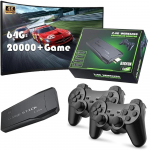 Kahjustatud pakendiga toode. M&auml;ngukonsool, topelt juhtmevaba kontroller Game Stick 4K 20000 m&auml;ngu 64GB
