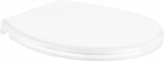 Kahjustatud pakendiga toode. WC-poti prill-laud kaanega Fala 75465, valge v., 45.4 cm x 37.1 cm